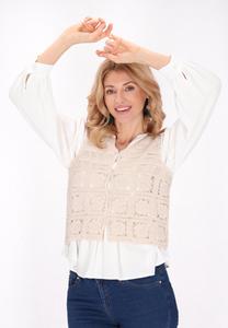 Жилет usha, бежевый