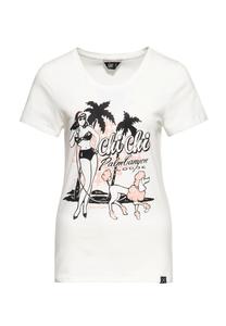 Рубашка с принтом и винтажным принтом спереди Chi Chi Beach Poodle Queen Kerosin