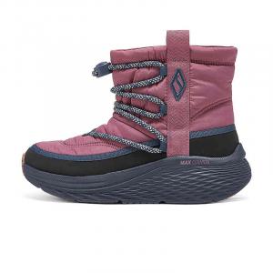 Зимние ботинки женские Skechers текстильные на платформе, розовый