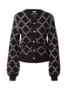 Вязаный кардиган OBJECT OBJPILUNA, черный