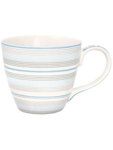 Кружка DIVIA PALE BLUE, синяя с полосками Greengate