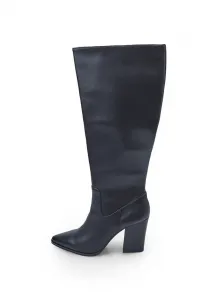 Сапоги на высоком каблуке Bata, Nero