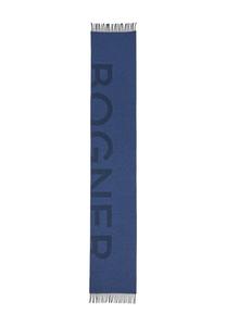 Шарф Bogner Scarf, Navy-Blau Blau/Blue
