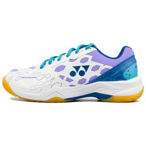 YONEX Детские износостойкие низкие кроссовки для бадминтона Power Cushion Wind Spirit's унисекс, белые, синие, фиолетовые