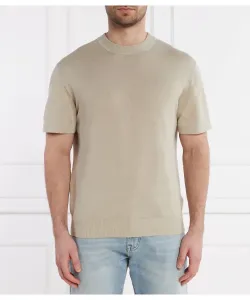 Свитер Круччо Regular fit Boss Orange, зеленый