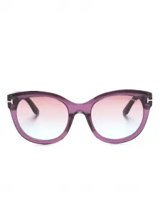 Солнцезащитные очки Tamara в массивной оправе TOM FORD Eyewear, фиолетовый