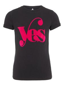 Name it Детская толстовка с короткими рукавами, черная