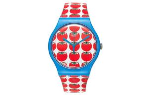 Унисекс часы Gent Series Red SUOS102 SWATCH, Tomato красный