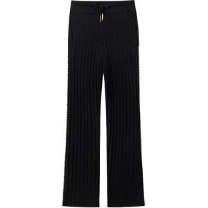 Брюки Casual KARL LAGERFELD SS25 женские KARL LAGERFELD / Karl Lagerfeld Jeans, черный