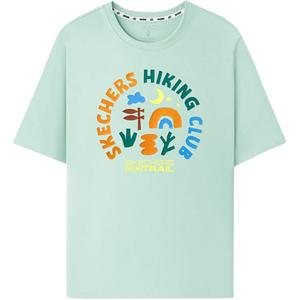 Skechers Футболка Unisex Green 06B2