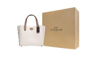 COACH Сумка тоут из галечной кожи