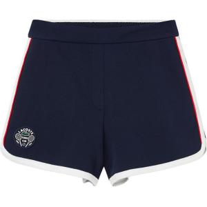 Шорты Heritage Stretch LACOSTE, синий/мультиколор