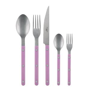 Набор столовых приборов Sabre Paris - 5-teilig, Bistrot, розовый