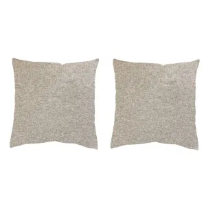 Наволочка LUCIO комплект из 2 шт. с наполнителем Home Wohnideen, серый