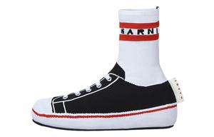 MARNI Женские черные высокие кеды для скейтбординга