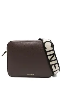 Маленькая сумка через плечо Coccinelle, коричневый