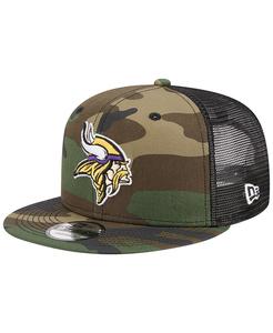 Мужская камуфляжная кепка Snapback Minnesota Vikings Main Trucker 9FIFTY New Era
