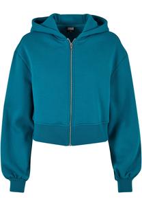 Толстовка Urban Classics Zip Kapuzenpullover, цвет watergreen