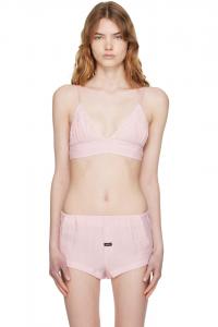 Open Yy Розовый мятый бюстгальтер