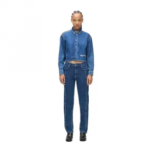 Джинсы Karl Lagerfeld A4W10051 Mom Stud Karl lagerfeld jeans, синий