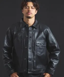 Куртка Schott SHEEP LEATHER 1st TRACKER (мужская) Select Brands, цвет Black