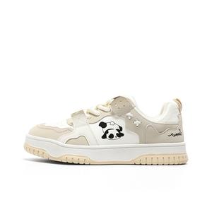 SEMIR Женские лоу-топ скейтборд кроссовки бежевые, цвет Beige