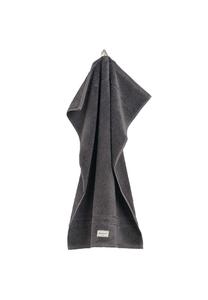 Полотенца гостевые Gant, 30x50 см, темно-серый