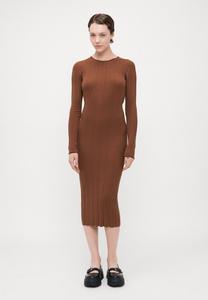 Платье Vero Moda Tall VMNINA O NECK CALF, Emperador/Black/Brown