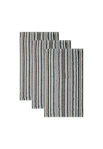 Полотенце гостевое, 3 шт. - C Life Style Stripes, 30x50 см, махровая ткань Cawö, размер: длина 50см, ширина 30см.