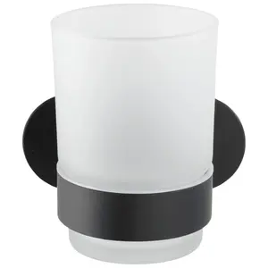 WENKO Чашка для зубной щетки «Orea», черный