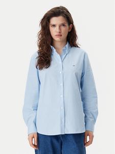 Рубашка обычного кроя DW0DW20290 Tommy Jeans, голубой