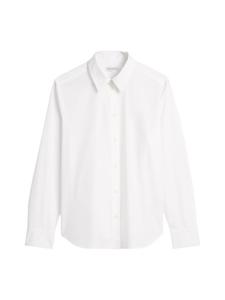 Блузка с длинными рукавами, обычной длины, белого цвета. Marc O'Polo