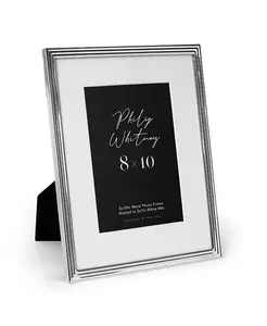 Металлическая фоторамка Hayworth, 8 x 10 дюймов Philip Whitney, silver