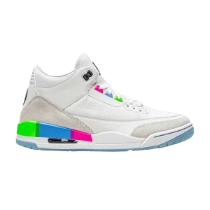 Кроссовки Air Jordan Air Jordan 3 Retro 'Quai 54' Friends and Family, белый
