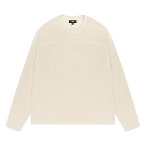 Свитер Stussy Lightweight Football Crew, Bone