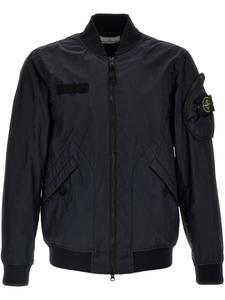 Stone Island бомбер Membrana 3L TC, синий
