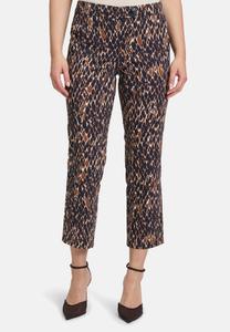 Брюки Betty Barclay MIT BÜGELFALTE, Dark Blue Brown/Brown