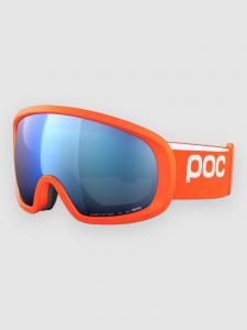 Очки для сноуборда POC Fovea Mid Zink Orange Goggle, partly sunny blue