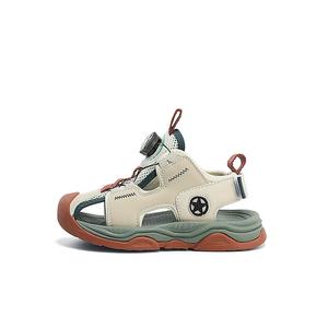 Детские сандалии PS Зеленые, Белые Jeep, цвет Tundra/amber