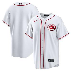 Мужская белая реплика джерси Cincinnati Reds Home Big & Tall Nike