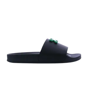 Шлепанцы Off-White Meccano Slider 'Black', черный