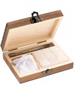 Набор из 9 охлаждающих камней Galway Crystal в подарочной упаковке Belleek Pottery,