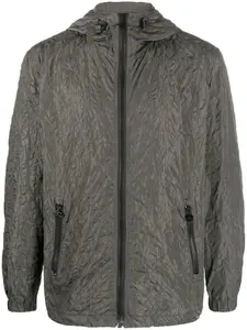 Ветровка с жатым эффектом DIESEL, зеленый