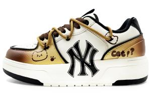 MLB Кроссовки для скейтбординга Chunky Liner, устойчивые к истиранию, низкие, унисекс, бежево-коричневые