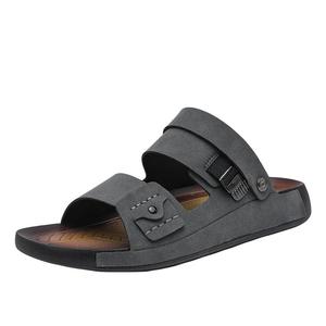 NANJIREN Мужские пляжные сандалии серые, цвет Gray