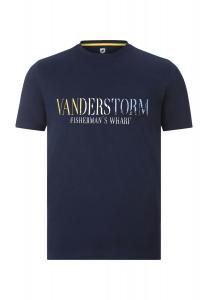 Футболка БЕРГТОР JAN VANDERSTORM, темно-синий