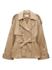 Тренч Luxury с регулируемым подолом Dorothee Schumacher, нейтральный