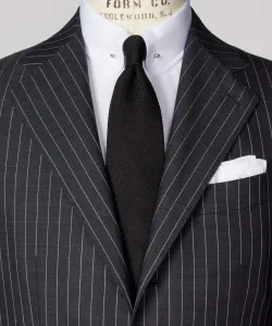 Галстук Garza Solid United Arrows, цвет Black