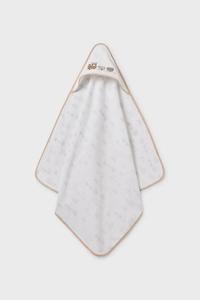 Хлопковое детское полотенце Mayoral Newborn, коричневый