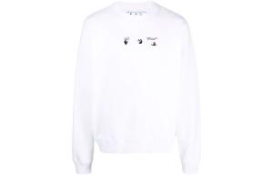 OFF WHITE Свитшот с логотипом в виде наброска стрелок